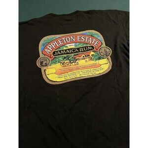 Men’s Appleton Estate Jamaica Rum SS T-Shirt 2XL Distillery Oak V/X Aged Estate